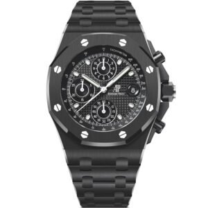 Audemars Piguet Royal Oak Offshore Black Ceramic Chronograph Automatic Swiss Luxury Watch