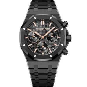 Audemars Piguet Royal Oak Offshore Black Ceramic Rose Gold Chronograph Swiss Luxury Watch