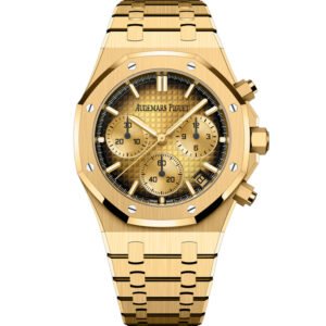 Audemars Piguet Royal Oak Chronograph 18K Yellow Gold Swiss Luxury Watch