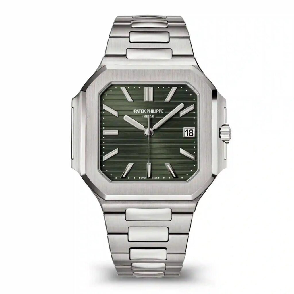 Patek Philippe Cubitus 5821/1A-001 Steel Olive Green Dial