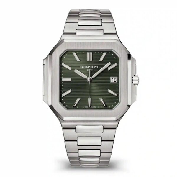 Patek Philippe Cubitus 5821/1A-001 Steel Olive Green Dial