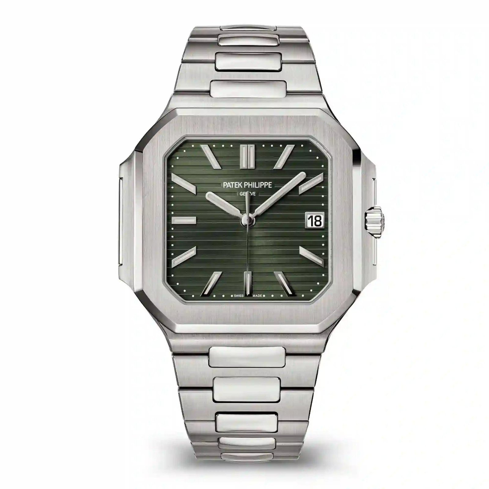 Patek Philippe Cubitus 5821/1A-001 Steel Olive Green Dial