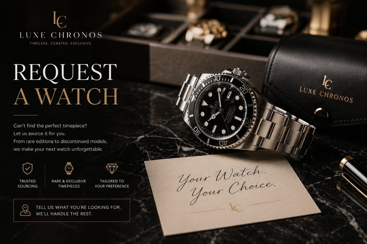 Luxury watch sourcing service for collectors