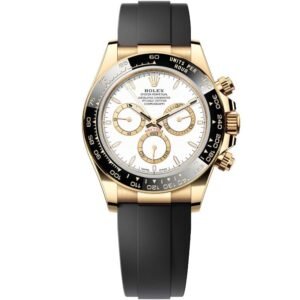 Rolex Cosmograph Daytona Oysterflex White Dial Luxury Watch